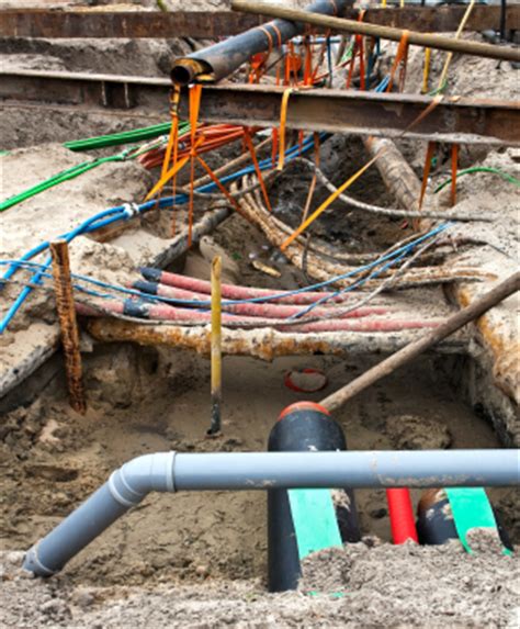 Underground Utility Mapping in Popham : Charter Oaks.
